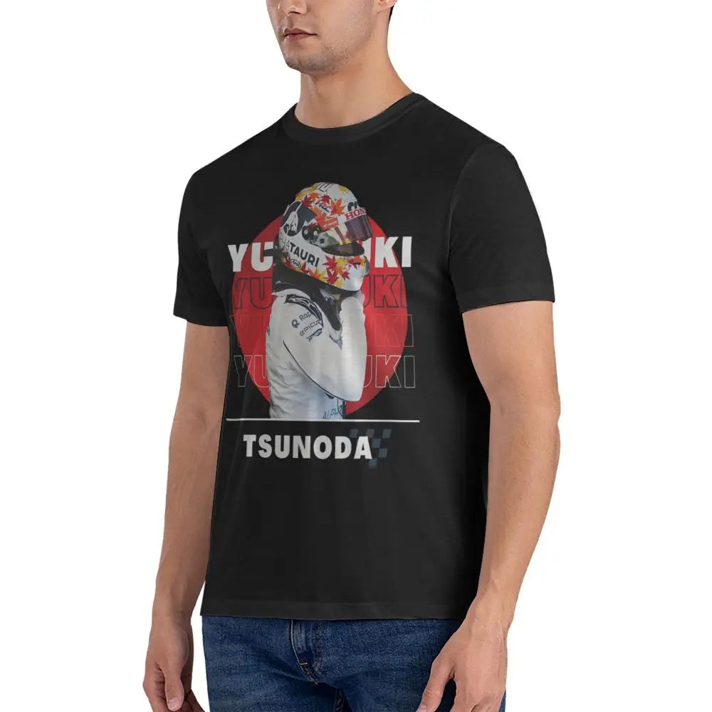 Yuki Tsunoda Retro T Shirt