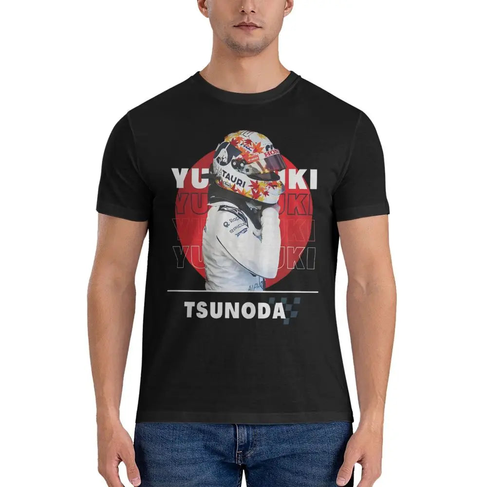 Yuki Tsunoda Retro T Shirt