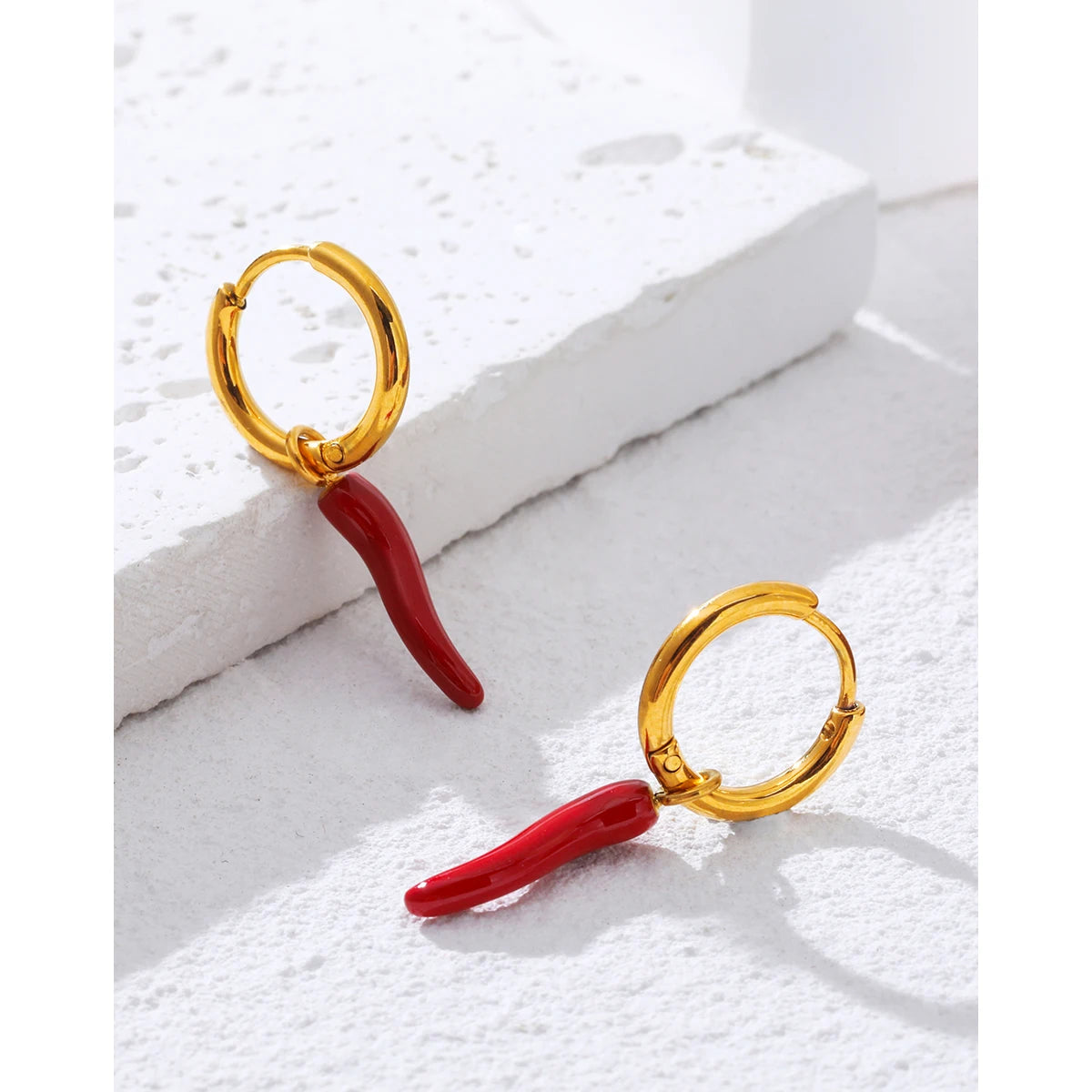 Earrings Chili Pepper