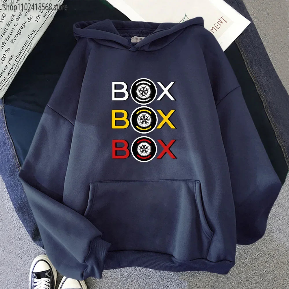 F1 Hoodies Box Box Box