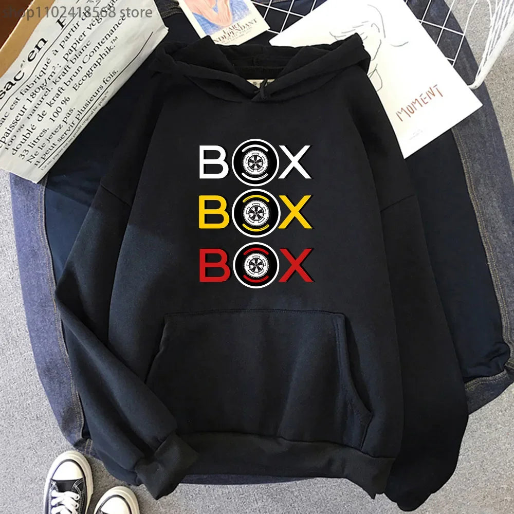 F1 Hoodies Box Box Box